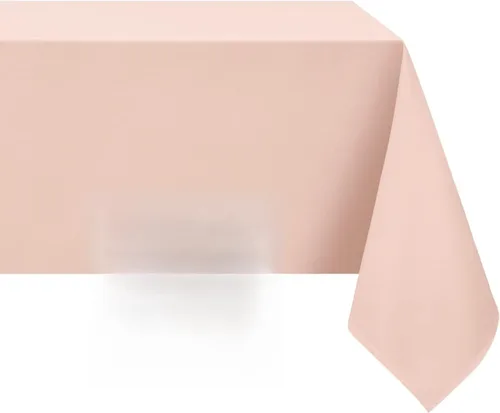 Vista 31 de Softalker - Mantel rectangular, impermeable y resistente a las manchas, mantel cuadrado de tela sin arrugas, lavable, cubierta de mesa de poliéster
