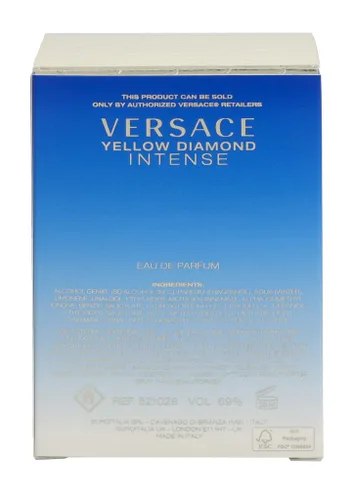 Vista 4 de Versace Yellow Diamond Intense Eau De Parfum Espray, 1.0 onzas