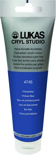 Vista 7 de Lukas CRYL Studio Artist - Pintura acrílica para artistas, Alizarín Carmesí, botella de 250 ml - Pinturas acrílicas de alto pigmento para pintar
