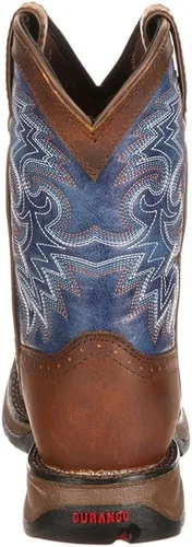 Vista 3 de Durango DWBT052 Western Botas para niños, Marrón oscuro