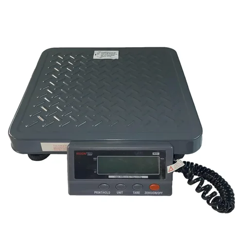 Vista 5 de VisionTechShop MVS1 - Báscula postal de envío resistente, libra/kg conmutable, capacidad de 165 libras x 0.1 libras, legibilidad de 165.3 lbs x 0.1