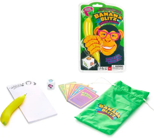 Vista 2 de Continuum Games Banana Blitz, Banana Grabba Juego de dados de acción rápida Diversión familiar de ritmo rápido para la noche