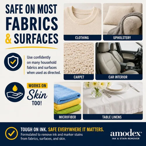 Vista 6 de Amodex - Removedor de tinta y manchas, botella de 1 oz