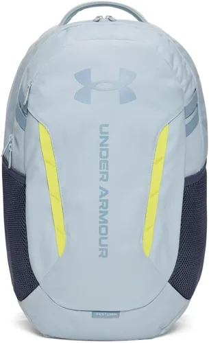 Vista 42 de Under Armour Mochila Hustle 6.0 unisex para adultos (002) Negro / Negro / Blanco