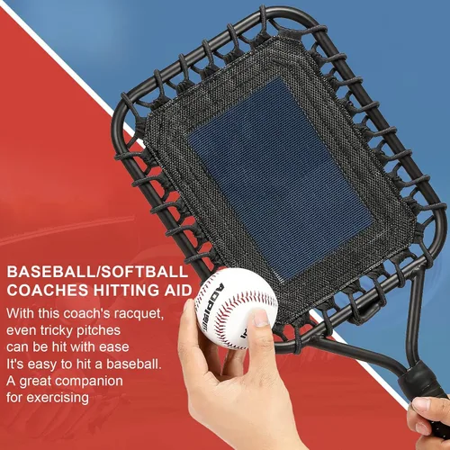 Vista 2 de Raqueta de béisbol para bolas voladoras: Raqueta Fungo de béisbol/Raqueta de béisbol para entrenadores y padres para ayudar a los jugadores a