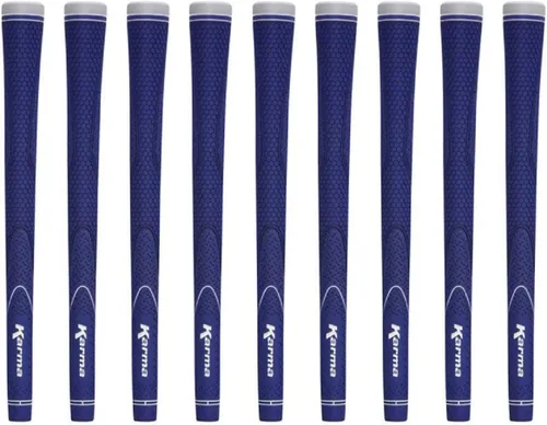 Vista 4 de Karma Neion II - Juego de agarres de golf de repuesto, de goma antideslizante de colores vibrantes para hombres y mujeres, elige individual, 9, 13