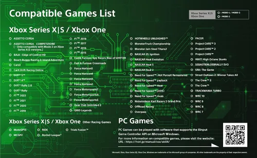 Vista 7 de Racing Wheel Overdrive Designed for Xbox Series XS By HORI - Officially Licensed by Microsoft