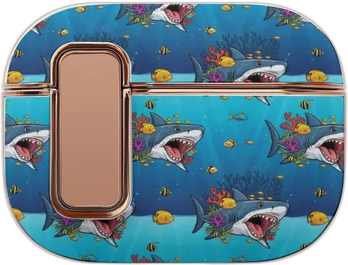 Vista 12 de Fashion Case Cover Compatible with Airpods Pro 2 Case for Men Women Just A Girl Who Loves Foxes, Shockproof and Smooth, with Lock