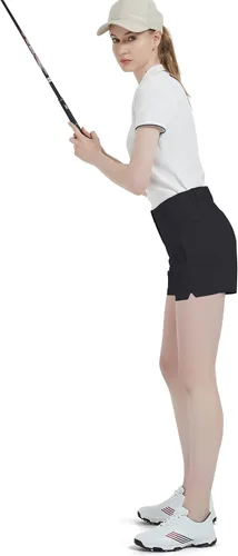 Vista 6 de Lesmart Womens Golf Shorts Stretch Lightweight Quick Dry Fit Summer Shorts with Pockets