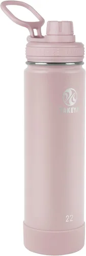 Vista 25 de Takeya Actives Botella de Agua con Tapa de Boquilla, Botella con Doble Aislamiento de Acero Inoxidable, Apta para Lavavajillas y Sin BPA, Botella