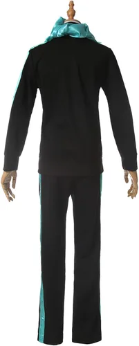 Vista 5 de ROLECOS Yato Cosplay traje anime deportivo casual traje deportivo negro