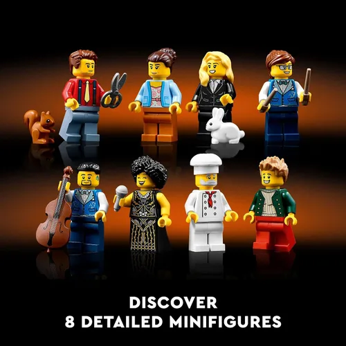 Vista 3 de LEGO Icons Jazz Club 10312 - Juego de construcción para adultos y adolescentes, un regalo coleccionable para músicos, amantes de la música