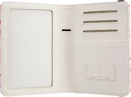 Vista 7 de Soporte para pasaporte, bonita funda para pasaporte, cartera de viaje con ranuras para tarjetas de crédito, cartera de pasaporte RFID impermeable