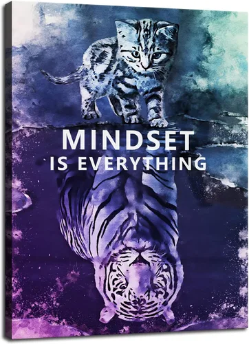 Vista 44 de Lienzo inspirador para pared, póster inspirador de águila animal, emprendedor, cita positiva, ilustración, decoración de oficina, marco de regalo