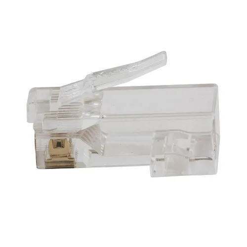 Vista 12 de Klein Tools 80085 VDV Kit de prueba de cables LAN y alambre para enchufes de datos modulares Klein Pass-THU RJ45, 6 piezas