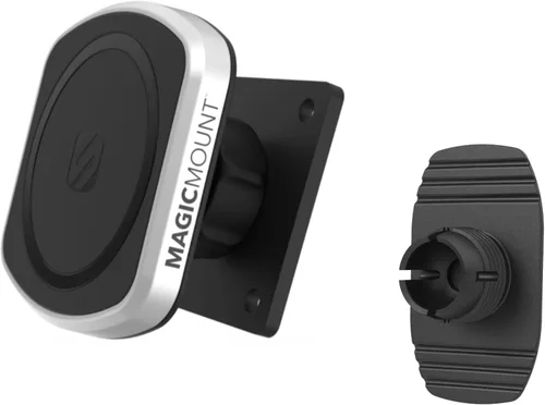 Vista 7 de Scosche MP2FM-XCES0 MagicMount Pro2 - Kit de soporte magnético universal de teléfono celular para automóvil de superficie empotrada Compatible