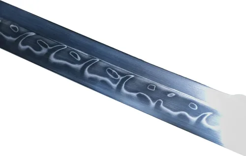 Vista 5 de Katana Katana - Espada Katana de un personaje de 41 pulgadas, hecha a mano japonesa, práctica, acero T10, templado/arcilla templada, espiga