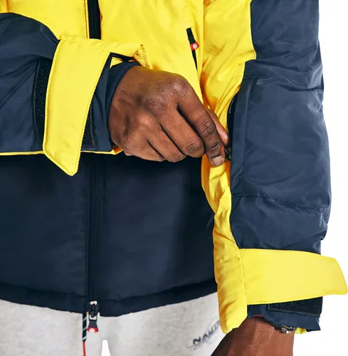 Vista 5 de Nautica Parka de bloques de color Tempasphere hecha de forma sostenible para hombre