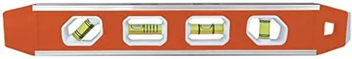 Vista 2 de Johnson Level & Tool 1421-0900 - Torpedo magnético reforzado de aluminio, 9 pulgadas, naranja, 1 nivel