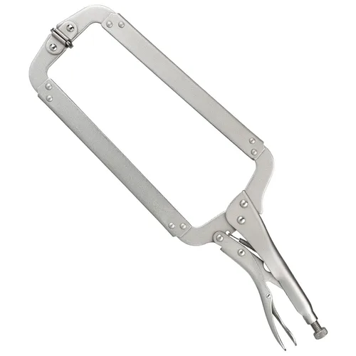 Vista 7 de Olympia Tools Abrazadera C de bloqueo de 6.0 in, plata (11-406)