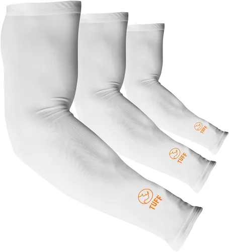 Vista 24 de TUFF - Mangas de compresión para brazos refrigerantes, mangas de brazo UPF 50 para hombres y mujeres..