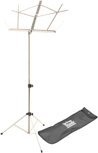 Vista 5 de Atril plegable SM7122BB con bolsa de transporte, de OnStage, Negro, L