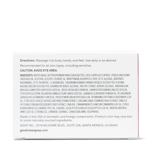 Vista 9 de good.clean.goop Beauty The Body - Crema reponedora más suave Hidratante hidratante para piel seca Ceramidas, mantequilla de Cupuacu y aceite