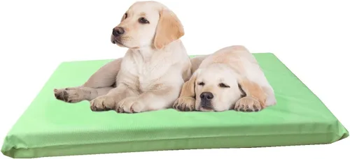 Vista 13 de Cama para perros de espuma viscoelástica con infusión de gel de alta densidad con funda externa duradera impermeable para todo tipo de clima
