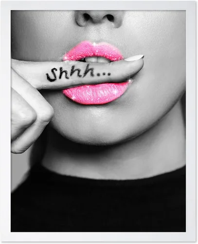 Vista 35 de Poster Master Impresión de labios dorados, póster de mordida de labio, arte moderno y minimalista, regalo bohemio para hombres y mujeres, diseño