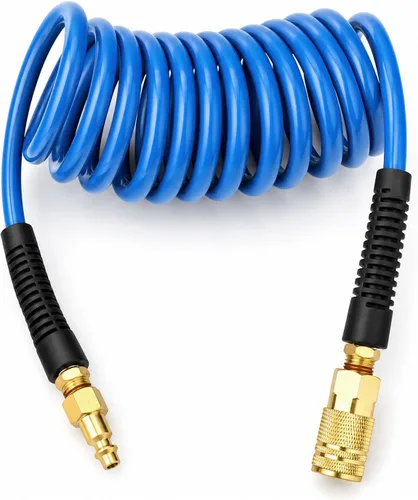 Vista 18 de 2 mangueras de aire de retroceso de poliuretano, 1/4 pulgadas de Amarillo