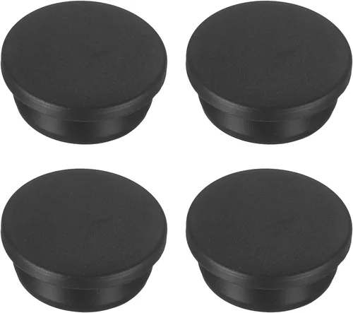 Vista 133 de MECCANIXITY - Tapones de silicona en forma de T (26mm, 1 pulgada de diámetro), color negro