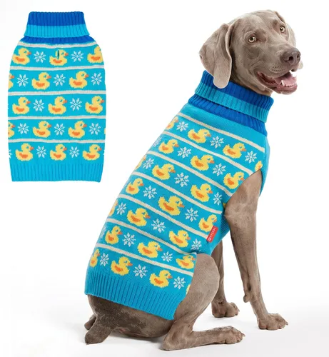 Vista 12 de KYEESE - Suéter de Navidad para perros con diseño de renos para perros pequeños, ropa a cuadros de búfalo rojo con agujero para la correa para días