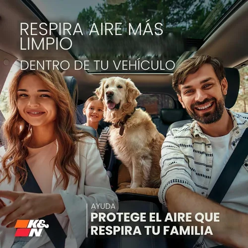 Vista 3 de K&N Premium - Filtro de aire para cabina
