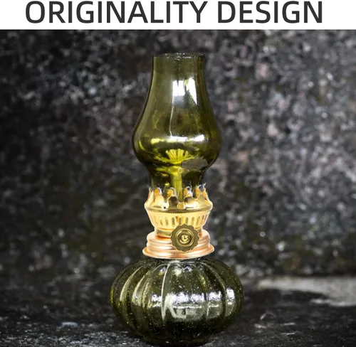 Vista 3 de ORFOFE 1 Unidades de accesorios de lámpara de queroseno lámpara de queroseno mecha lámpara de aceite titular de la chimenea mechas de luz reemplazo