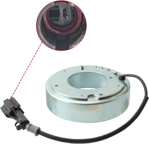 Vista 4 de AUTOKAY Kit de montaje de embrague del compresor de CA Juego de bobinas de polea compatible con Subaru Forester Impreza 2.0L 2.5L 2008-2014