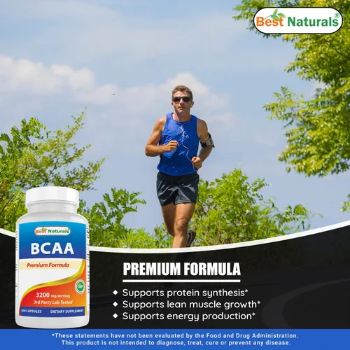 Vista 4 de Best Naturals BCAA 3200mg y citrato de zinc 30 mg