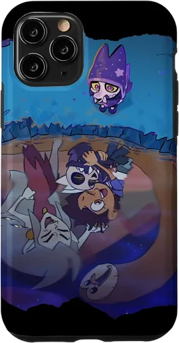 Vista 27 de Funda para iPhone 16 Adorable tiny demon with skull mask and horns