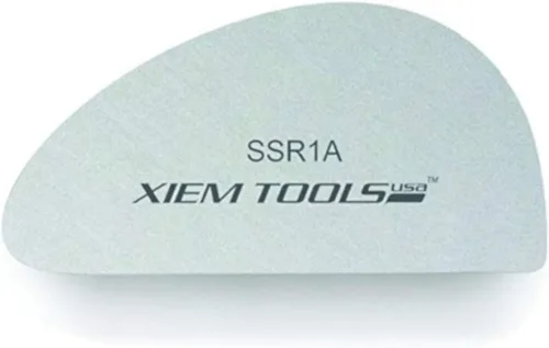 Vista 3 de Xiem Tools Costilla de arcilla de acero inoxidable para cerámica y cerámica (costilla 3A)
