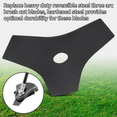 Vista 3 de AC04105 - Juego de 2 cuchillas de repuesto de acero reversible de 8 pulgadas para corte de cepillo Tri-Arc compatibles con Ryobi para Mdoels