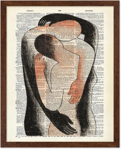 Vista 20 de Poster Master Póster de Arte del Diccionario - Impresión Retro de Mujer Soldadora - Arte de Sándwich de Queso a la Parrilla - Regalo para Ella