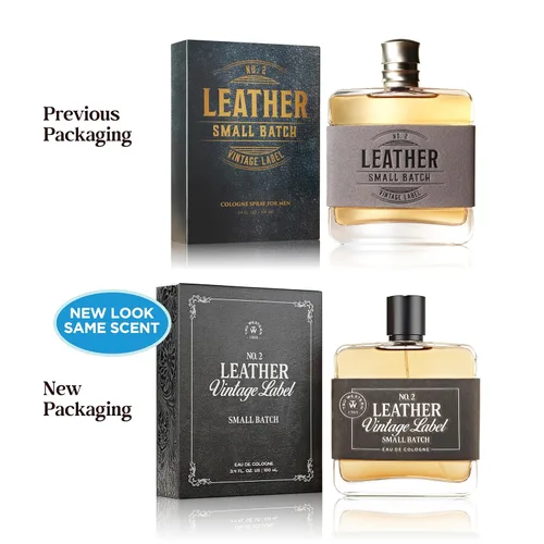 Vista 2 de Tru Western Leather #2 Small Batch - Colonia para hombre, 3.4 fl oz (3.4 fl oz), segura, sexy, moderna