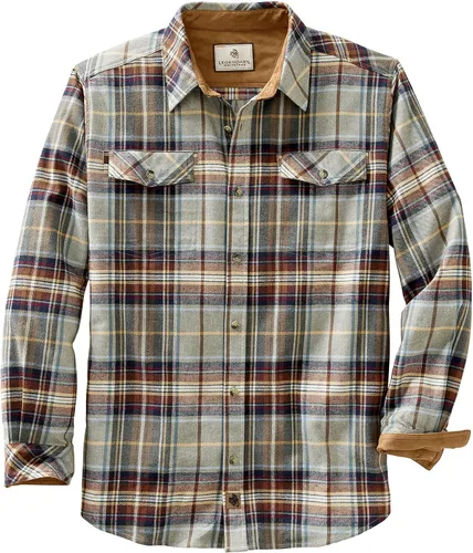 Vista 13 de Legendary Whitetails - Camisa de franela para hombre de manga larga con botones, ajuste relajado