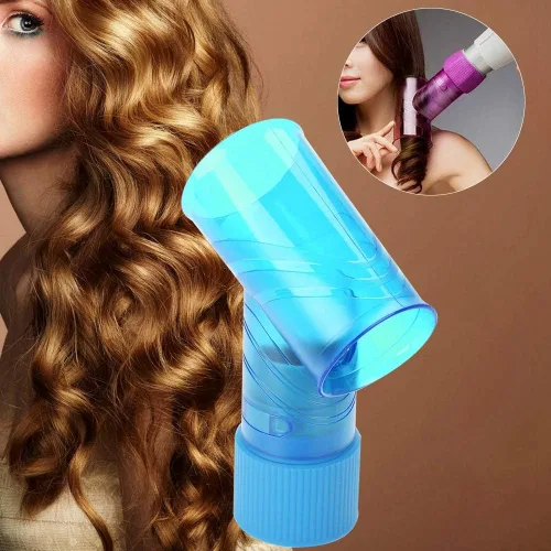 Vista 4 de Difusor de pelo para cabello rizado, difusor de rizos de secador de pelo, rodillo difusor de rizos de peluquería, herramientas para el hogar
