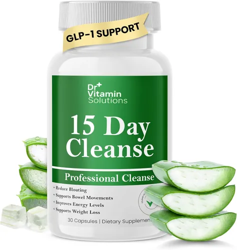 Vista 2 de DR VITAMIN SOLUTIONS Limpieza de 15 días y GLP-1 Probiotic Support Gut Reset Duo