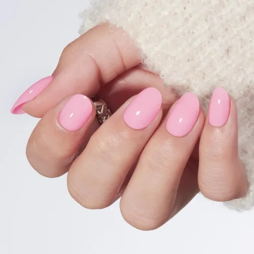 Vista 17 de modelones Uñas cortas a presión, kit de uñas postizas ovaladas