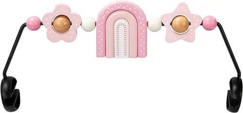 Vista 7 de TinlyFinly Baby Bouncer - Barra de juguete de madera compatible con Baby Bjorn Bouncer, accesorio de juguete de ajuste apretado y seguro, muy