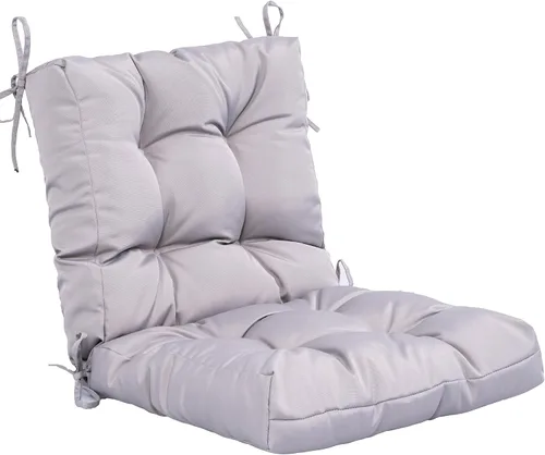 Vista 49 de QILLOWAY - Cojín o respaldo para asiento de exterior, cojín de repuesto, primavera/verano, Moderno, Beige