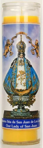 Vista 17 de Vela devocional (vela azul)