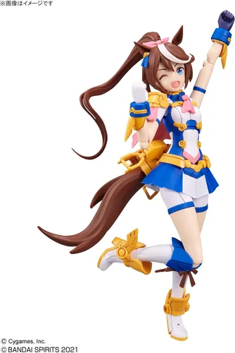 Vista 5 de Bandai 30MS Tokai Teio de Uma Musume Pretty Derby Kit de modelo de plástico