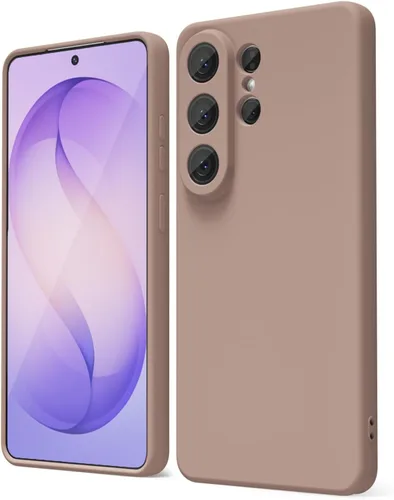 Vista 207 de oakxco Funda para teléfono Samsung Galaxy S8 de silicona líquida, delgada y fina de gel de goma suave TPU cubierta protectora simple llana
